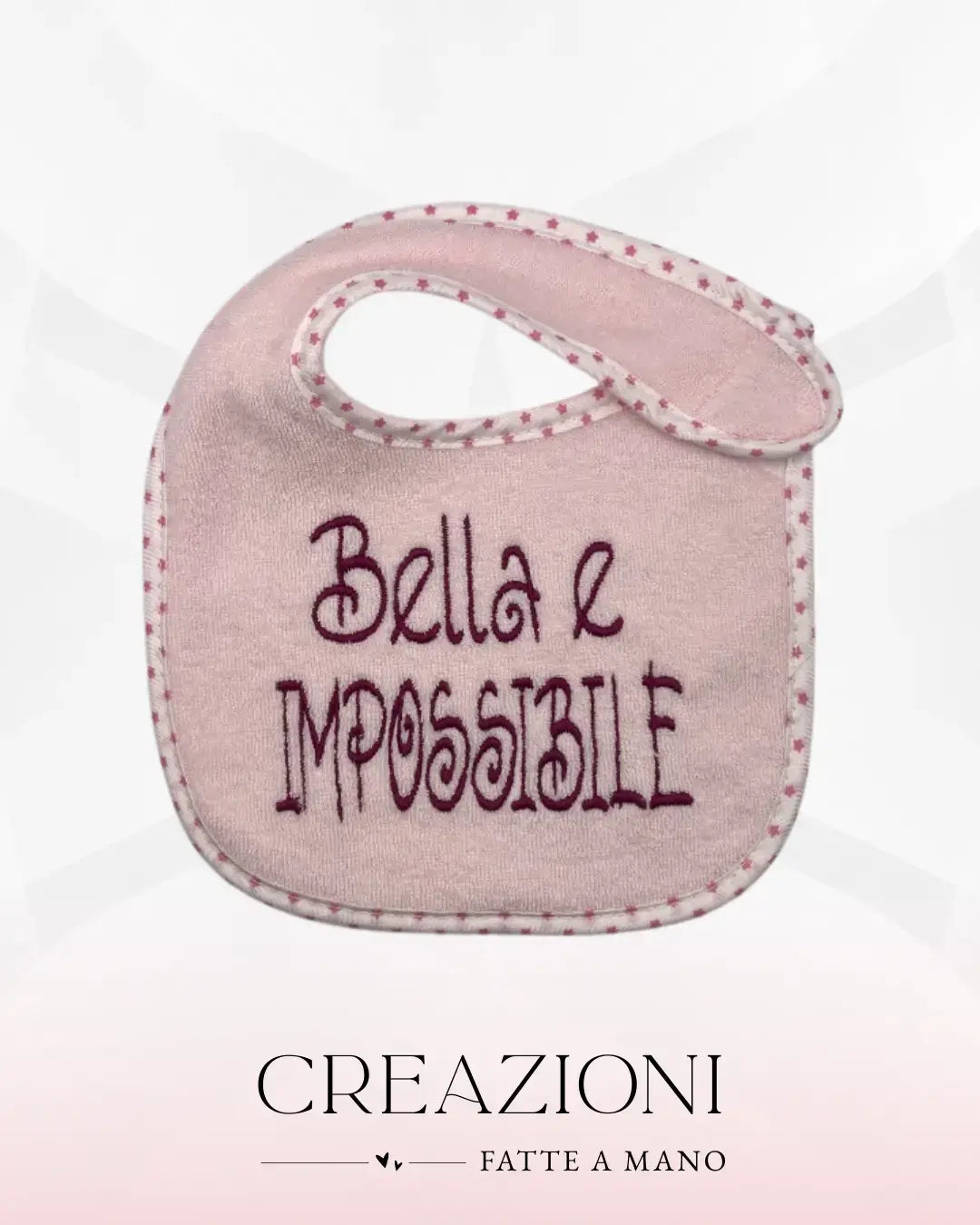 Bavaglino "bella e impossibile"