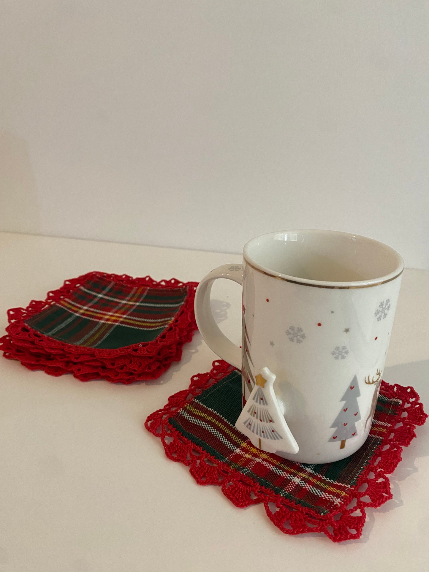 Sottobicchieri tartan
