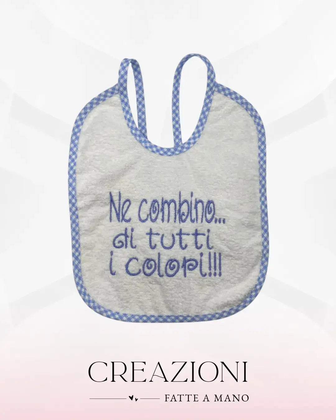 Bavaglino "ne combino di tutti i colori"